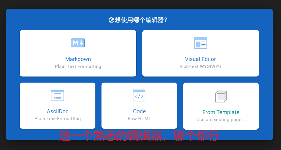 页面编辑与发布